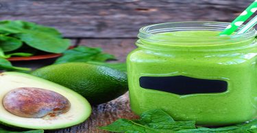 Bone Building Juice Recipe - Avocado Spinach Cucumber Smoothie